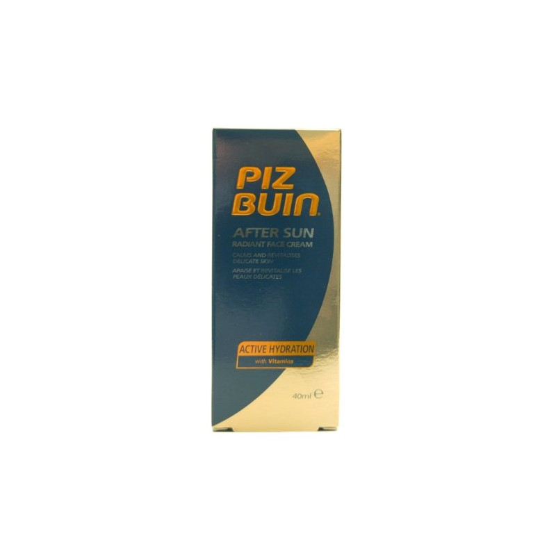 Aftersun by Piz Buin Radiant Face Cream 40ml