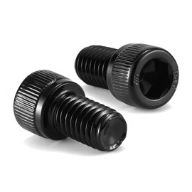 1/4-20 x 5/8" Socket Head Cap Screws Bolts, 20Pcs 304 Stainless Steel 18-8, Allen Socket Hex Drive, Full Thread, Black Oxide by SG TZH(with Hex Spanner)