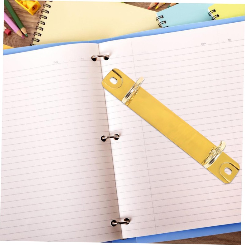 Operitacx Binder Spine Insert Portable Folder O Shaped Metal Binder