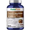NusaPure French Maritime Pine Bark Extract 12,000 mg Per Veggie
