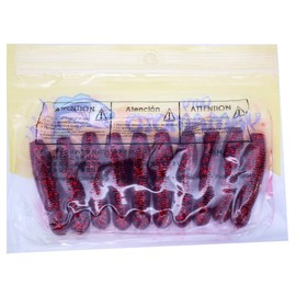 Smith (Smith Ltd) Worm ge-ri-yamamoto Irishman Grab 60 mm Approx 8.5 G Red/Red Flakes # 009 Lure