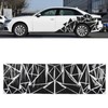 Triangle Car Decoration Stickers Universal 200x60cm DIY Car Body Sticker
