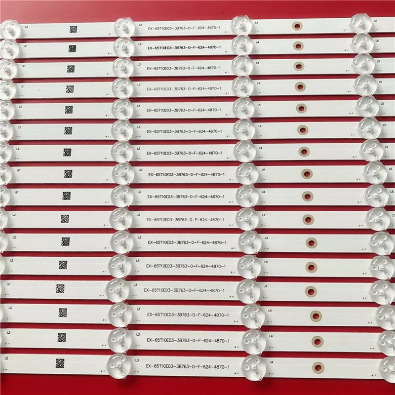 Vizio FULL 16pcs LB65018 LED Strips for Vizio D65U-D2 D65-D2