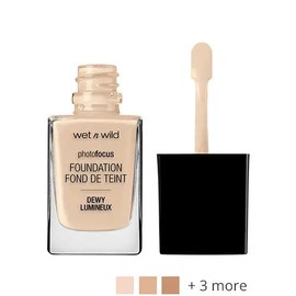 Wet n Wild Photo Focus Foundation Dewy, Classic Beige - Medium skin, neutral undertone
