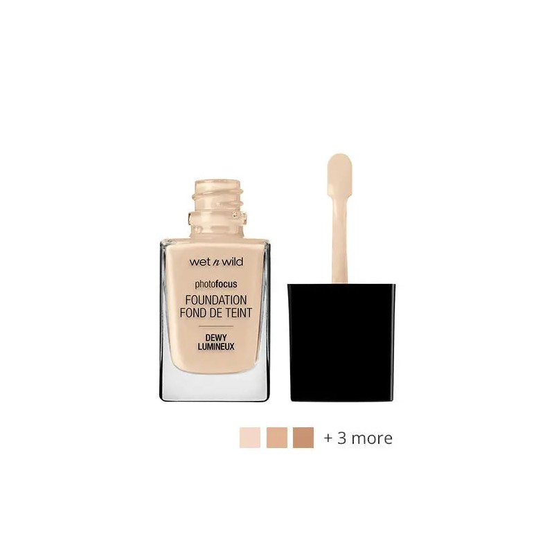 Wet n Wild Photo Focus Foundation Dewy, Classic Beige -