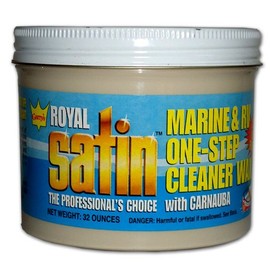 Garry's Royal Satin Marine & RV ONE STEP Cleaner Wax (1 Quart)
