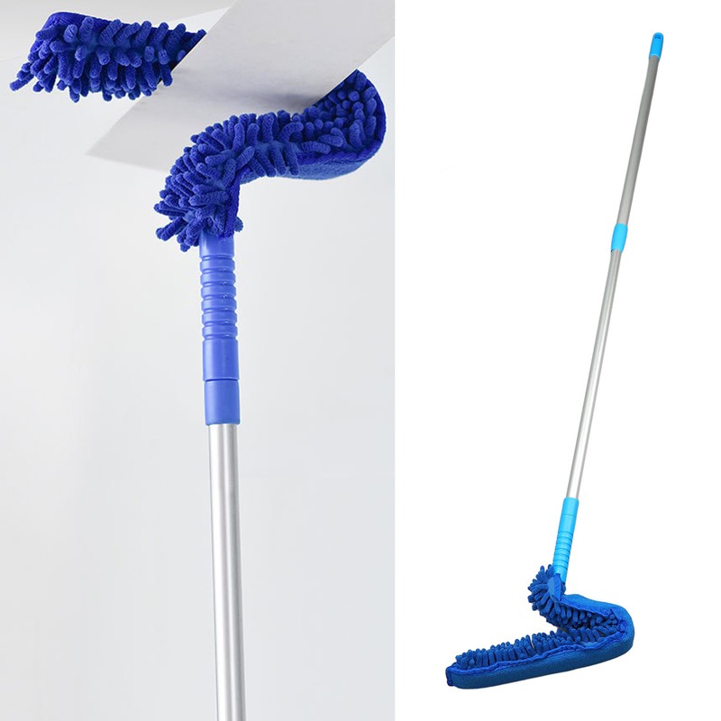 Ceiling Fan Duster Reusable Blade Cleaner Chenille Microfiber Head Cleaning