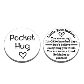 College Dorm Essentials for Guys, Stocking Stuffers for Teen Girls Boys 16-18, Little Reminder Pocket Hug Token for Kids, Middle High School Gifts for Son Daughter Birthday Christmas Gift Ideas