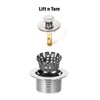 Universal Lift n Turn, (Twist Close) Bath Tub/Bathtub Drain Stopper
