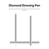 Diamond Engraving Bit, 1/8inch Shank CNC Router Bit 60/90/120 Dregrees