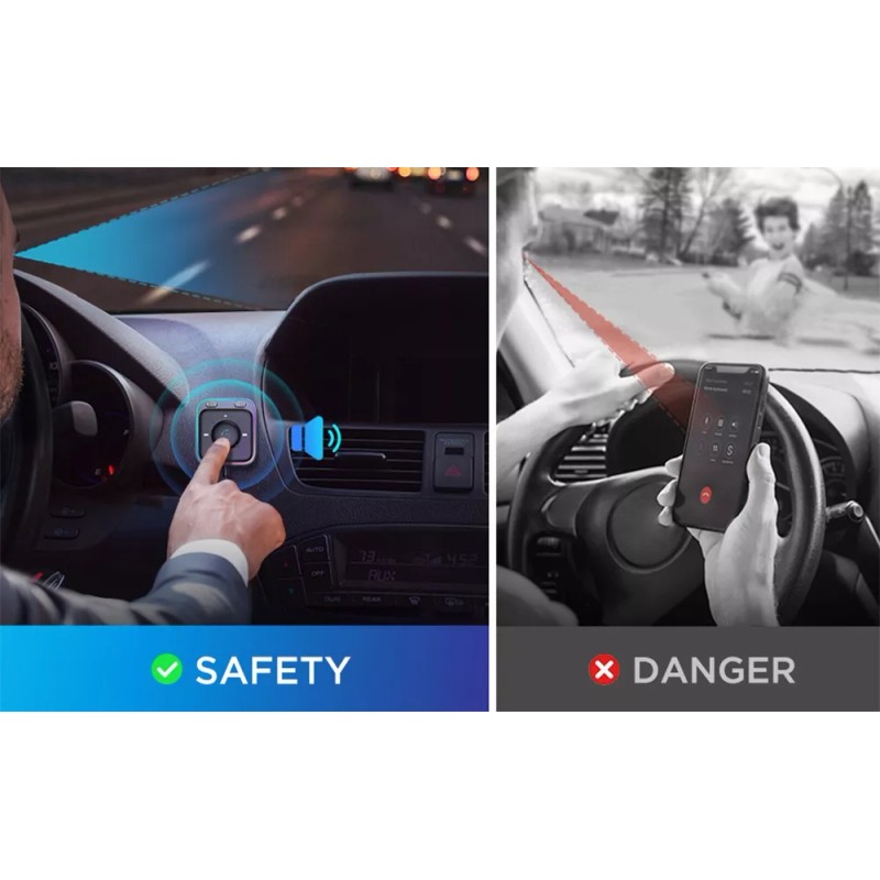 Joyroom Adaptador Bluetooth 5.3 Automóvi Llamadas Doble Micrófono