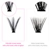 Eyelashes, Individual Cluster for Eyelash Extensions, 30D, 40D, 0.07 D-curl,