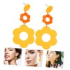SAFIGLE Flower Drop Earrings Statement Earrings for Women 1 Pair