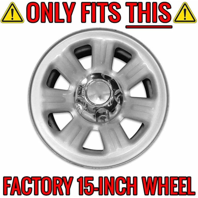 Upgrade Your Auto 15' Chrome Wheel Skins (Complete Set of