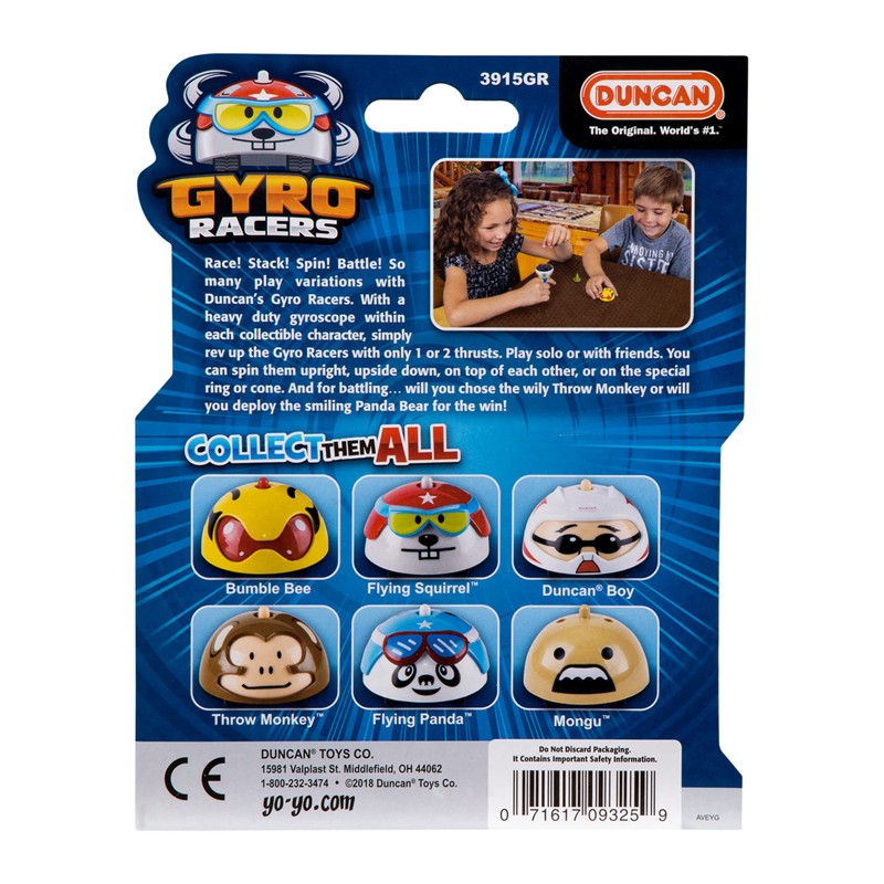 Duncan Toys Gyro Racer, Racing Toy with Gyro Technology, Duncan