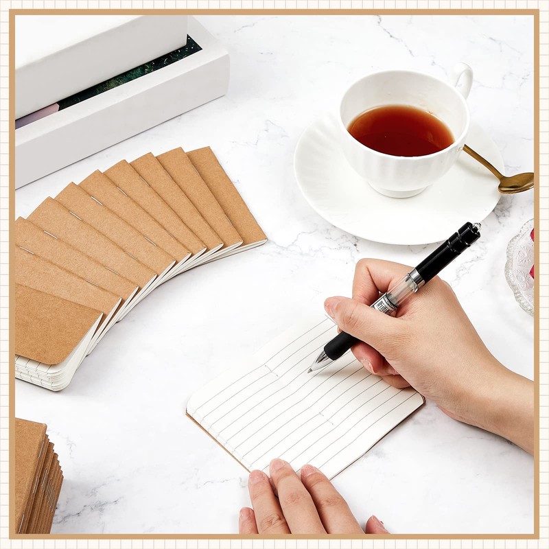 Outus 36 Pcs Pocket Notebook Mini Journal 2.5" x 4"