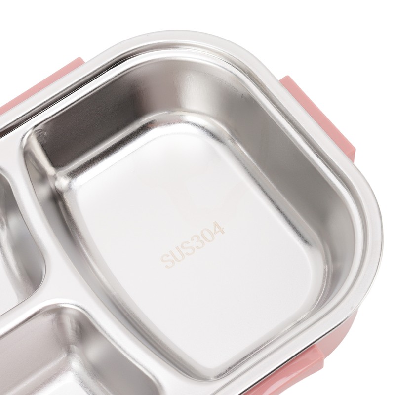 1450ml Bento Lunch Box Stainless Steel Compartment Thermal Bento Box