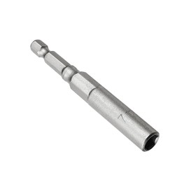 CoCud Quick-Change Nut Setter Driver Bit, 7mm Metric 80mm Length 1/4" Shank, CR-V No-Magnetic Straight Shank Setter Drill Bits - (Applications: for Auto Repair)