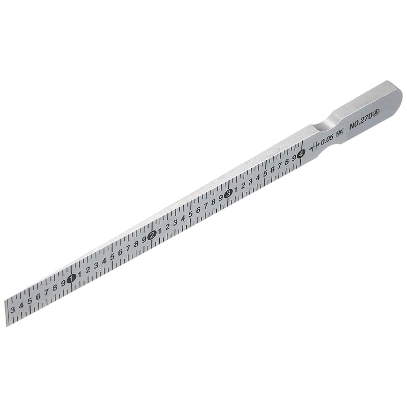 TRUSCO Tapered Gauge for Pipe Thickness Measurement Range: 0.3 -