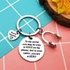 30 PCS Dispatcher Keychain 911 Dispatcher Gifts for Women Men