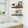 Heimlove 12" Deep Floating Shelves for Wall, 24 Inch Wall