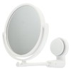 Holibanna Wall Mounted Makeup Mirror Folding Rotating Vanity Mirror for