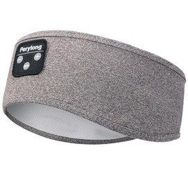 Perytong Sleep Headphones Bluetooth Headband, Headband Headphones Wireless Earphones Built in Speakers for Side Sleepers, Sleeping Headphones Sleep Earbuds Gifts for Men Women Teens