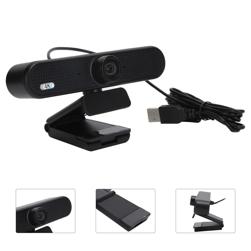 C55e 4K HD Webcam with Microphone USB Computer Camera for