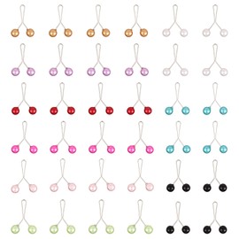 36pcs Hijab Pins Clips for Muslim Women, Headscarf Shawl Scarf Clip Brooch Pins Safety Pins Clip for Girls Gift Wedding Dress Boutonniere Sweater Decorative Accessories (9 Colors)