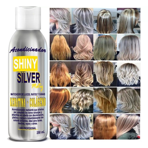 Vivenatural Acondicionador Matizante Shiny Silver 250ml Rubios Y Cano