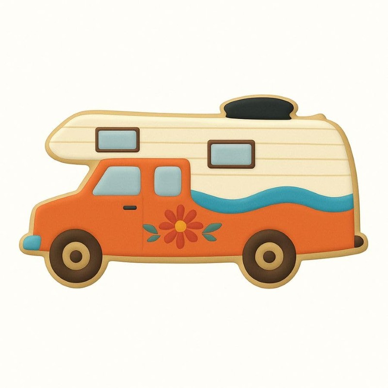 RV Camper 4 Inch Cookie Cutter from The Cookie Cutter