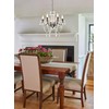 Mr.Color Black and Gold Chandeliers Acrylic Crystal Modern Farmhouse Chandelier