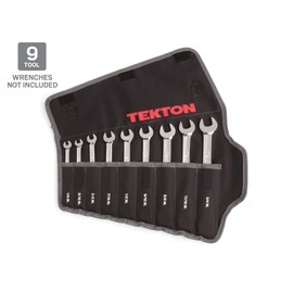 TEKTON 9-Tool Combination Wrench Pouch (1/4-3/4 in.) | ORG27309