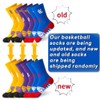 HYCLES Kids Basketball Socks 3 Pairs for Boys and Girls