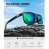 HENGOSEN Polarised Sunglasses Men Sports: Polarized Sunglasses Running Fishing Driving