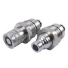 YFANTPA Male Female Flat Face Coupler Kit 373-6967 373-6968 for