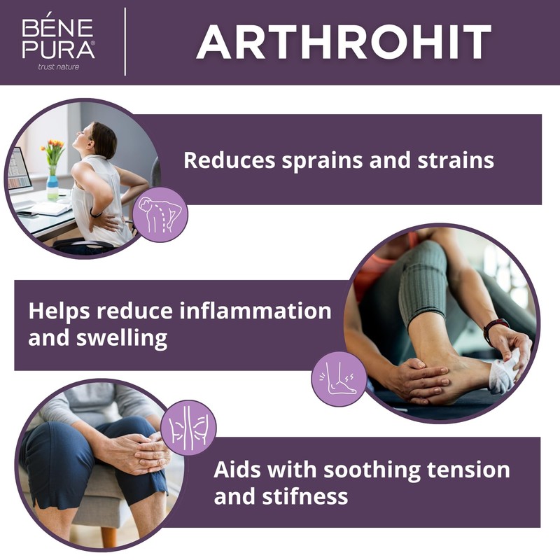 Bene Pura Trust Nature BenePura Arthrohit Comfrey Ointment, Natural Ointment