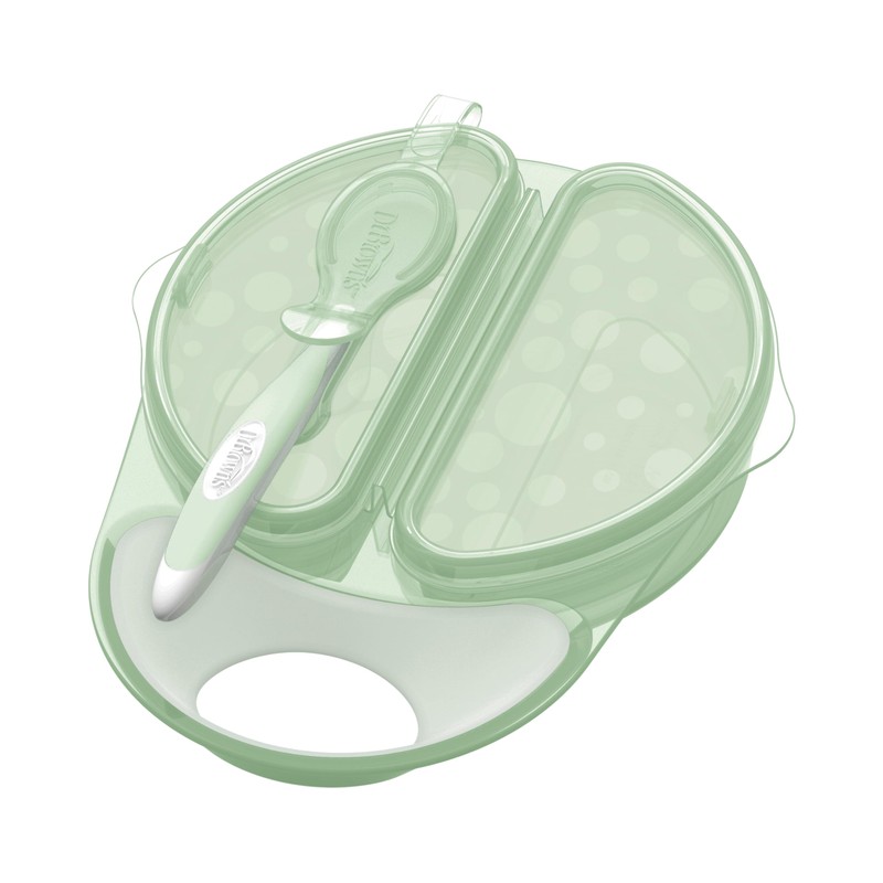 Dr. Brown's Travel Fresh Bowl and Snap-in Spoon for Toddler