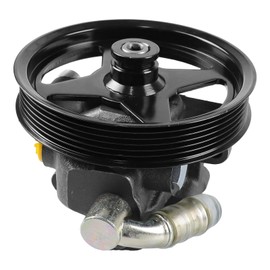 Power Steering Pump for Ford Expedition 2003-2006 & for Ford F150 2004-2008 & for Lincoln Mark LT 2006-2008 & for Navigator 2003-2006 4.2L 4.6L 5.4L Replace 20-312P1 N7120122A1