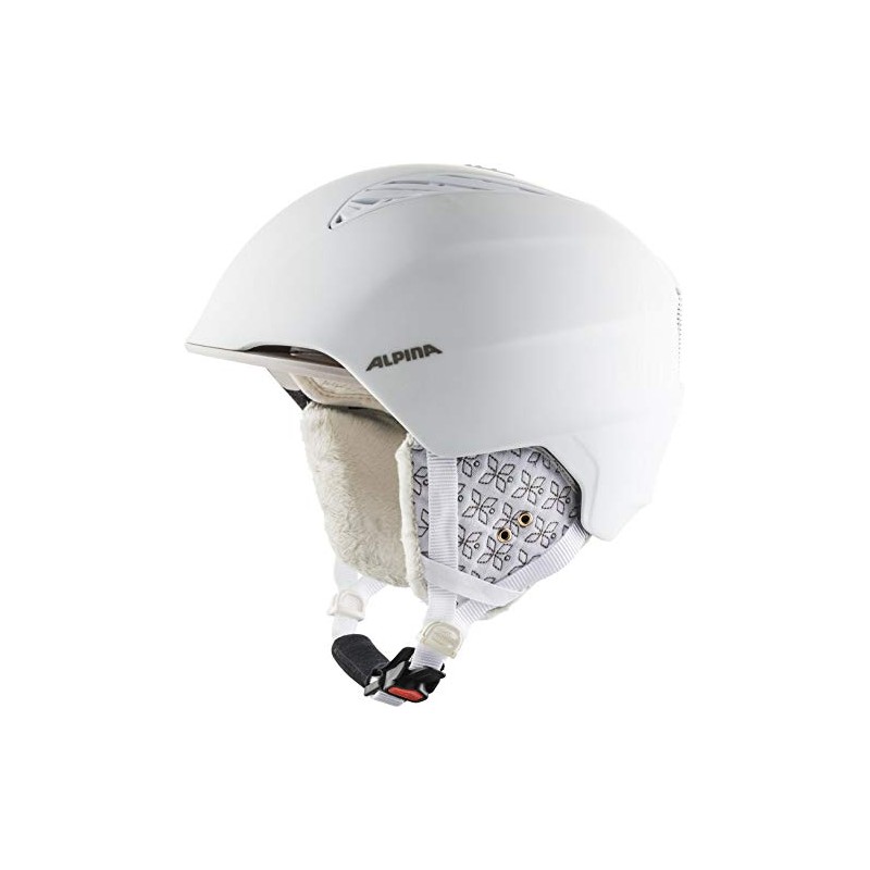 ALPINA GRAND Unisex Adult Ski Helmet, White (White-Prosecco Matt), 54-57