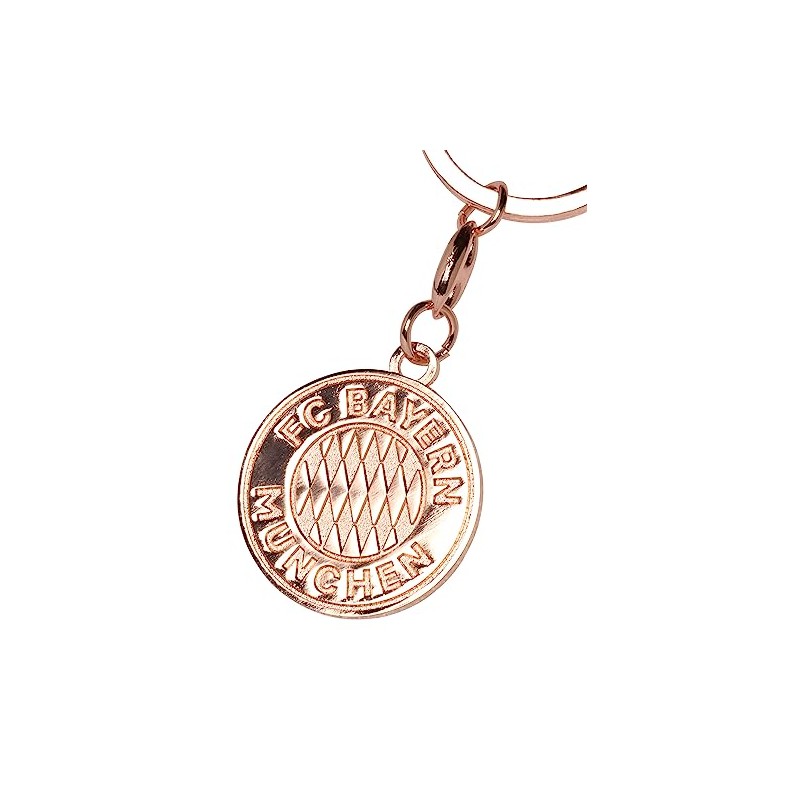 FC Bayern München Key Ring Logo Women's Pink, pink