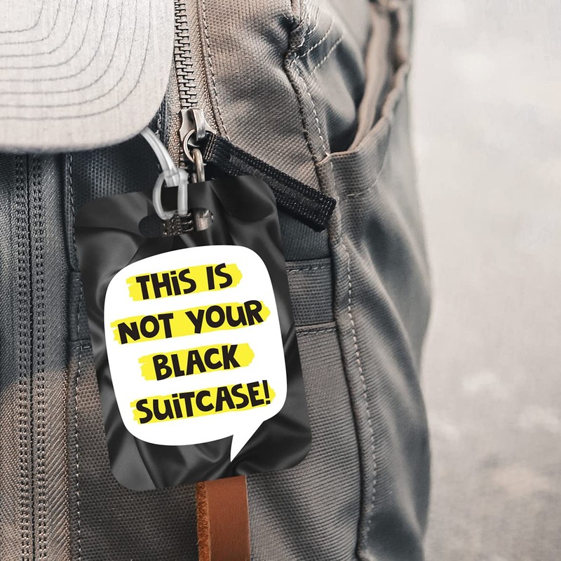 LT013 This is not Your Black Suitcase! Novelty Funny Unique