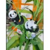 Unbranded 1pc Panda Bracelet Plush Doll/Including free Panda Key Chain