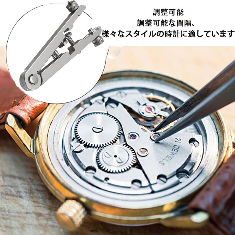ZHSHXNGY Spring Bar Remover, Watch Strap Adjustment Tool, Double Grab