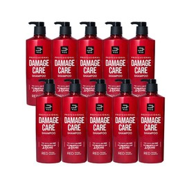 Mise-en-scène Professional Shampoo Damage Care Red Protein, 680ml, 10 packs / 미쟝센 프로페셔널 샴푸 데미지케어 레드 프로틴, 680ml, 10개