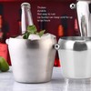 Stainless Steel Ice Bucket Champagne Ice Bucket Wine Chiller Bucket