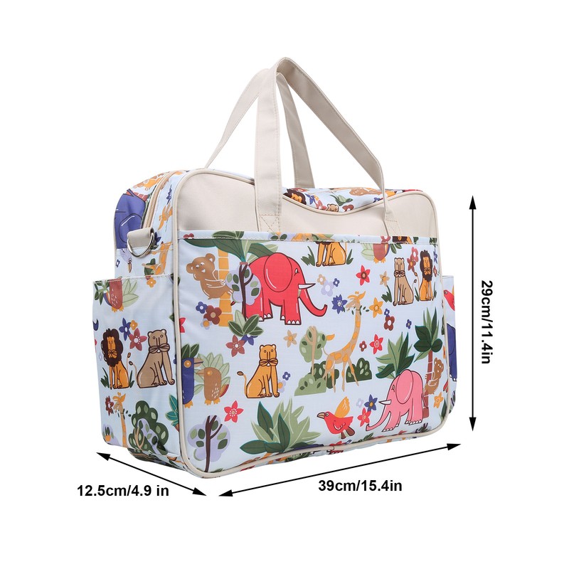 Mummy Messenger Bag Multifunctional Maternity Handbag Polyester Pregnant Women Diaper