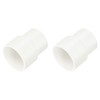 sourcing map 2 Pcs UPVC Reducer Pipe Fitting, 1-1/4"x1 PVC