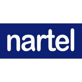 Nartel® TV Aerial Coax Splitter, Metal Housing, 2 Way 1 Female to 2 Male Adapter Connector Joiner