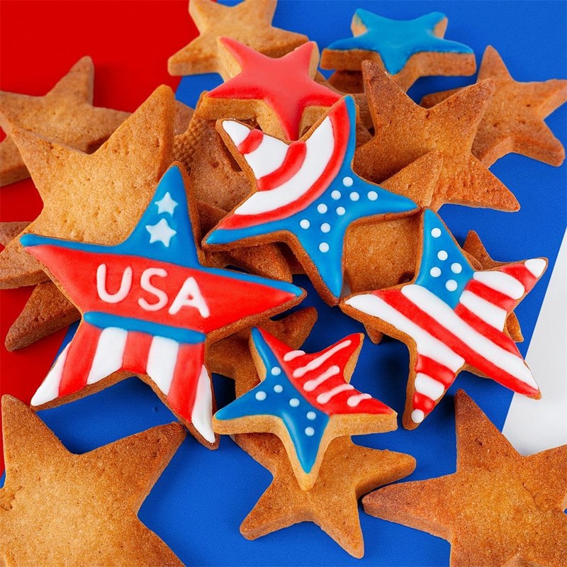 Star Cookie Cutter Set - Gtmkina 5 Pieces Mini Star